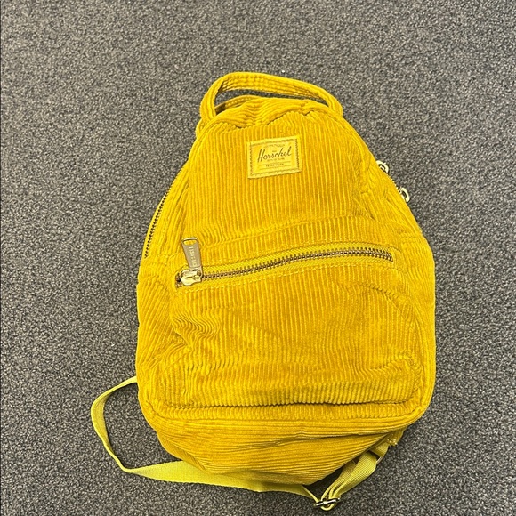 herschel backpack corduroy Herschel Supply Company Golden Mustard Corduroy Patch